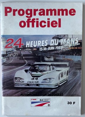 Original 1985 Le Mans programme