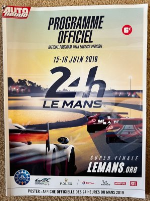 Original 2019 Le Mans Programme