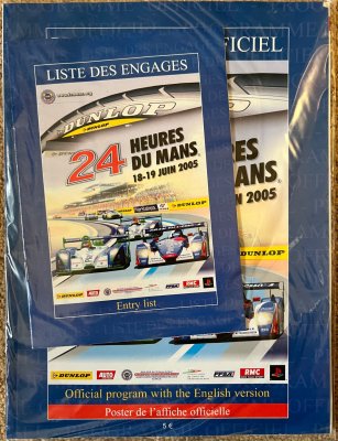 Original 2005 Le Mans Programme (sealed)