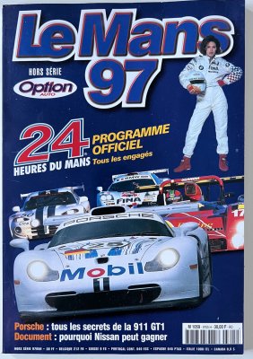 Original 1997 Le Mans programme