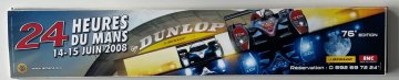 Original 2008 Le Mans promotional sticker