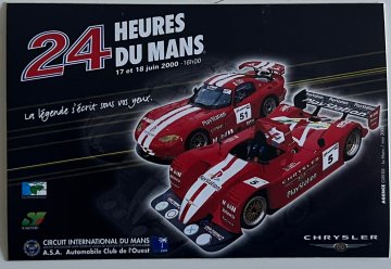 Original 2000 Official Le Mans sticker