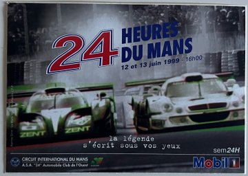 Original 1999 Official Le Mans sticker