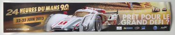Original 2013 Le Mans promotional sticker