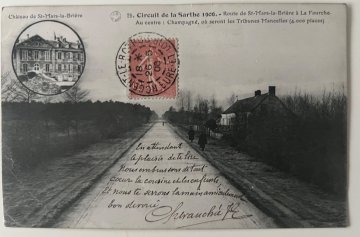 Original 1906 French Grand Prix postcard version 16