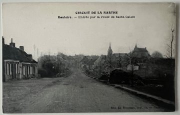 Original 1906 French Grand Prix postcard version 13