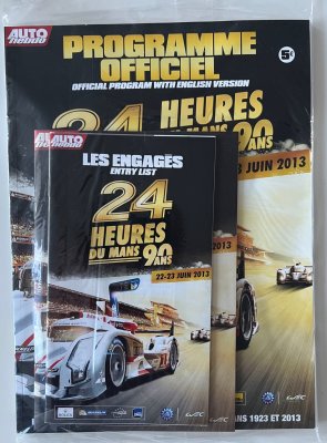Original 2013 Le Mans programme sealed