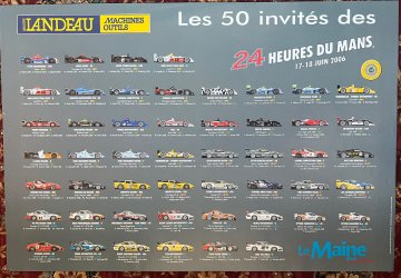 2006 Le Maine 50 invite Le Mans poster