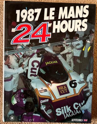 1987 Le Mans Year book English edition