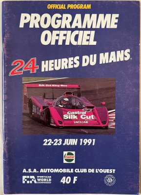 Original 1991 Le Mans Programme