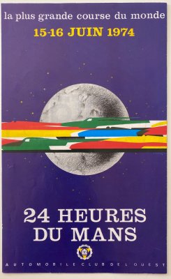 Original 1974 Le Mans Promotional Leaflet