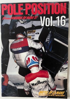 1987 Mazda Le Mans Pole Position magazine Volume 16