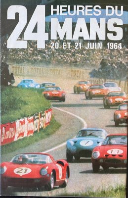 Original 1964 Le Mans Promotional Leaflet